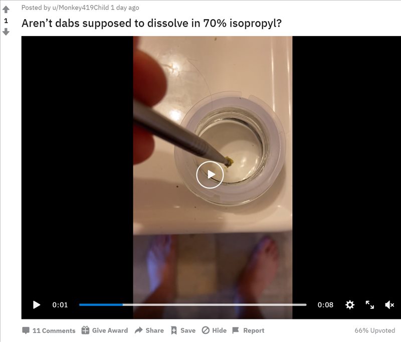 dissolving dabs