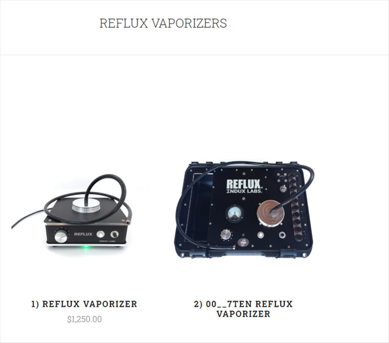 reflux vaporizers