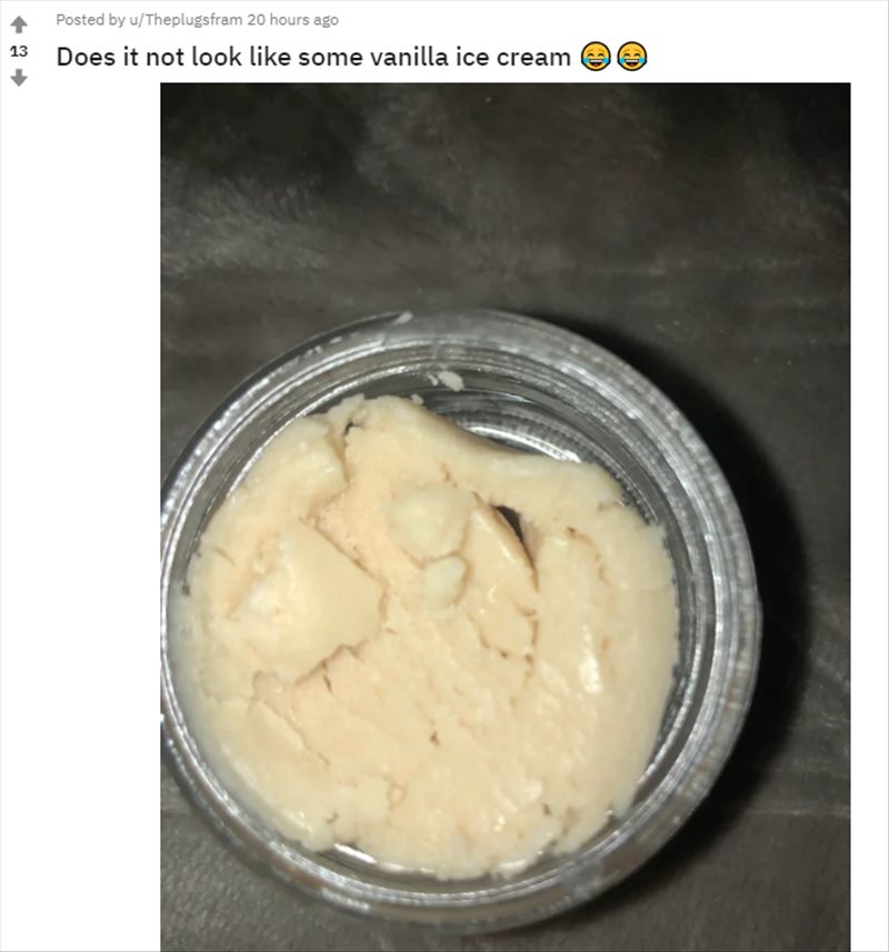 vanila ice cream